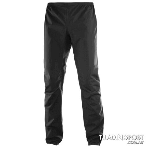 Salomon Bonatti Unisex Waterproof Pants - Black - 393925