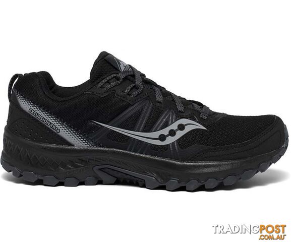 Saucony Excursion TR14 Mens Trail Running Shoes - Black/Charcoal - 8.5 -...