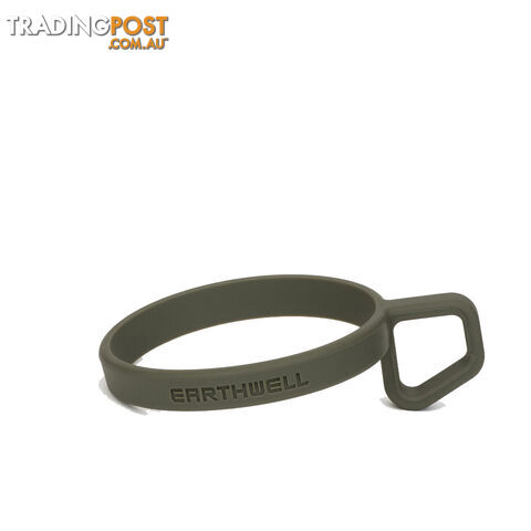 Earthwell Silicone LoopD Ring - Foliage Green - ACLR50