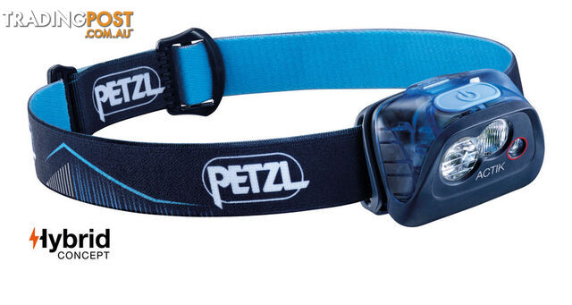 Petzl Actik 350 Lumen Multi-Beam Headlamp - Blue - L370-E099FA01
