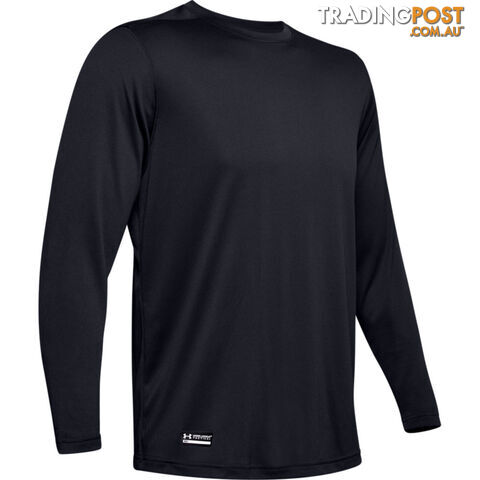 Under Armour Tactical Tech Mens L/S T-Shirt - Black - SM - 1248196-001-SM