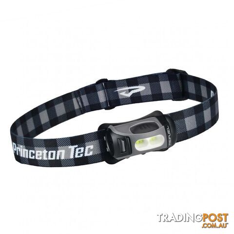 Princeton Tec ReFuel 200 Lumen Lightweight Headlamp - Grey/Black - RF-GB