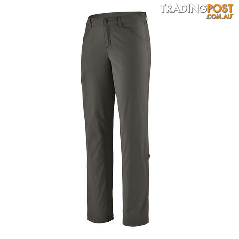 Patagonia Quandary Womens Hiking Pant - Regular - Forge Grey - 6 - 55416-FGE-6