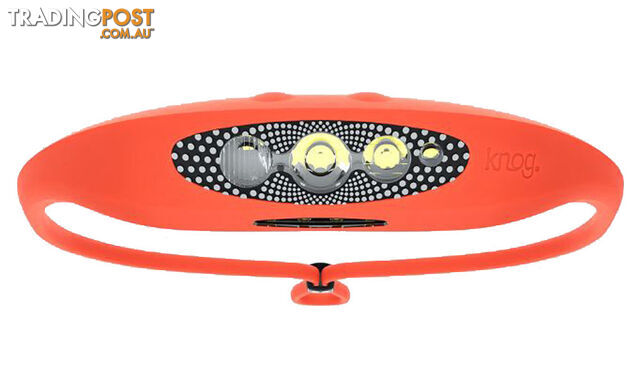 Knog Bilby 400 Lumen Lightweight Waterproof Headlamp - Fluoro Orange - 1620124021579
