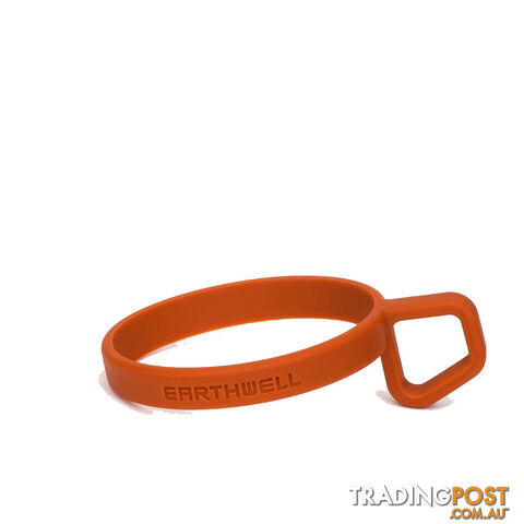 Earthwell Silicone LoopD Ring - Mars Orange - ACLR45