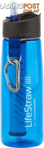 LifeStraw Go Water Filter Bottle - Blue - LSGO