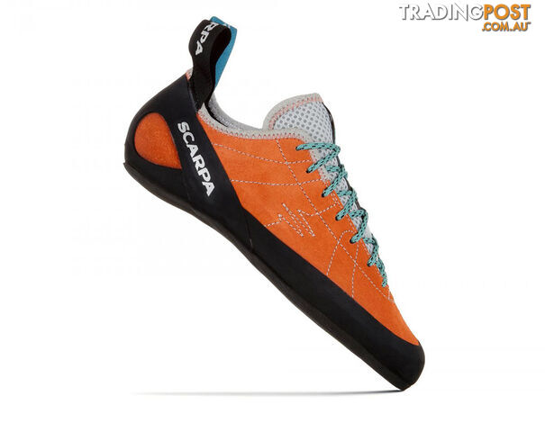 Scarpa Helix Womens Climbing Shoes - Mandarin Red - US7.5 / EU39 - SCA20044-39