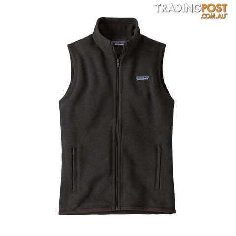 Patagonia Better Sweater Womens Fleece Vest - Black - S - 25887-BLK-S