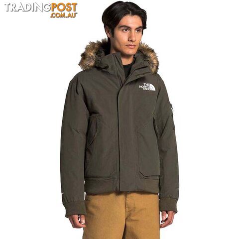 The North Face Gotham III Mens Waterproof Insulated Jacket - New Taupe Green - M - NF0A4QZS21L-T0M