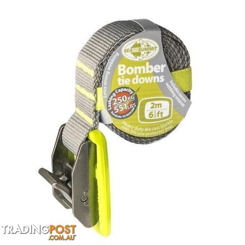 Sea To Summit Bomber Heavy Duty Tie Down 2m - SOLBTD2