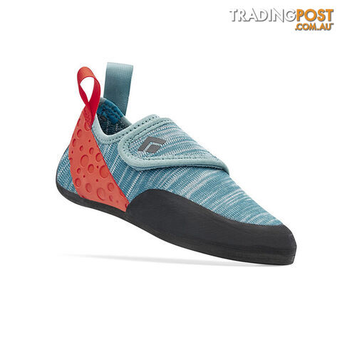 Black Diamond Momentum Kids Climbing Shoe - Caspian - 12 - BD570151CSPN0121