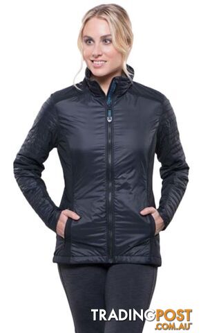 KUHL Firefly Insulated Womens Jacket - Raven - XS - KUH00043-Raven-XS