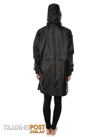 XTM Stash II 3/4 Stash Unisex Rain Waterpfoof Jacket - Black - S - RU013-BLK-S - photo 2 of 2