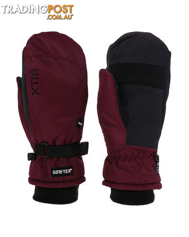 XTM Whistler Adult Unisex Waterproof Snow Mitt Gloves - Shiraz - M -...