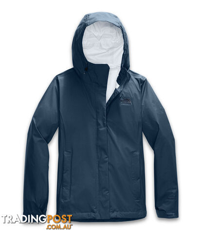 The North Face Venture 2 Womens Waterproof Jacket - Blue Wing Teal - Xs -...