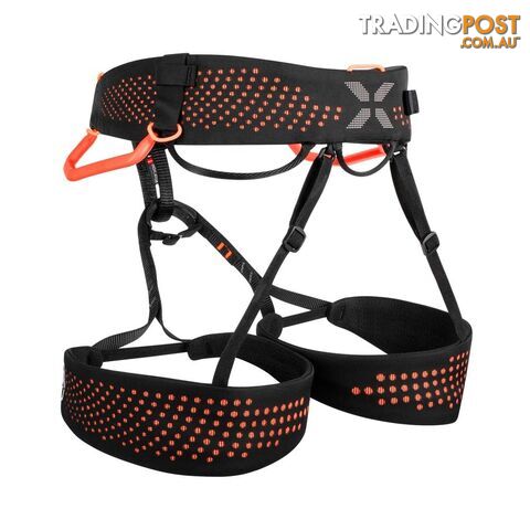 Mammut Nordwand Unisex Climbing Harness - Black/Vibrant Orange -...