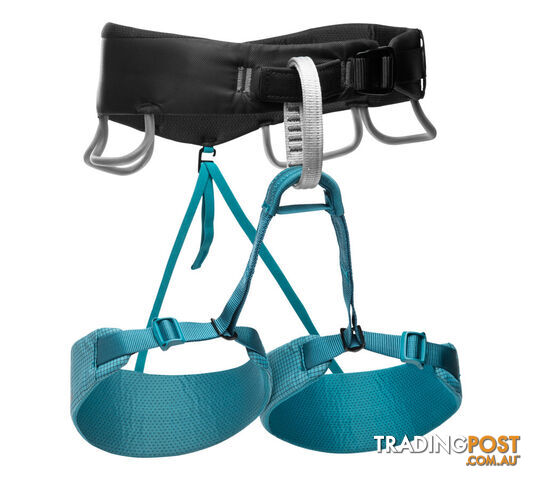 Black Diamond Momentum Womens Climbing Harness - Aqua Verde - XS - BD6511023019XS_1