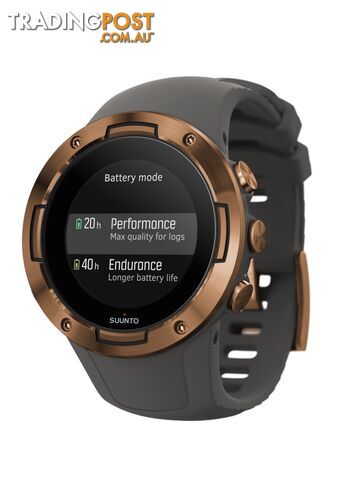 Suunto 5 GPS Watch - Graphite Copper - 30200