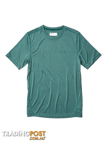 Marmot Conveyor SS Mens Lightweight T-Shirt - Botanical Garden Heather - M -...