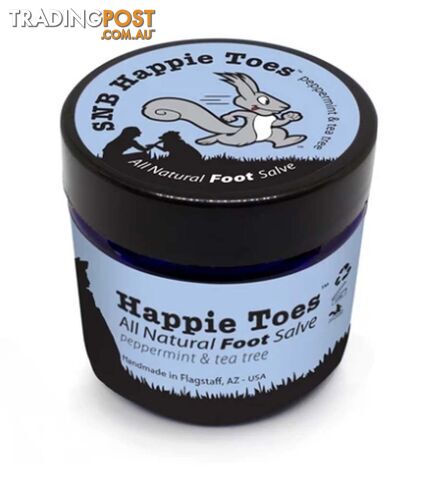 Squirrel's Nut Butter Happy Toes Soothing Foot Anti-Chafe Salve - 114ml Tub - 15006