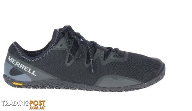 Merrell Vapor Glove 5 Womens Minimalist Running Shoes - Black - 10 - J135372-10