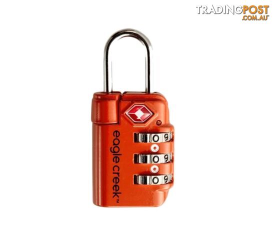 Eagle Creek Travel Safe TSA Lock - Flame Orange - EC41018-FlameOrange