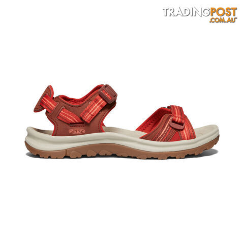 Keen Terradora II Open Toe Womens Hiking Sandals - Dark Red Coral - US 8 -...