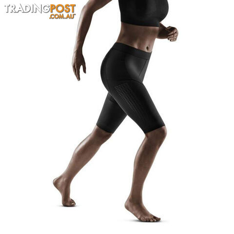 CEP Run Compression Womens Running Shorts 3.0 - Black - I (XS) - W0A15C1