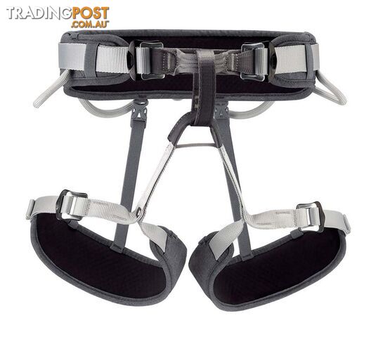 Petzl Corax Unisex Climbing Harness - Grey - 1 - H635-C051AA00