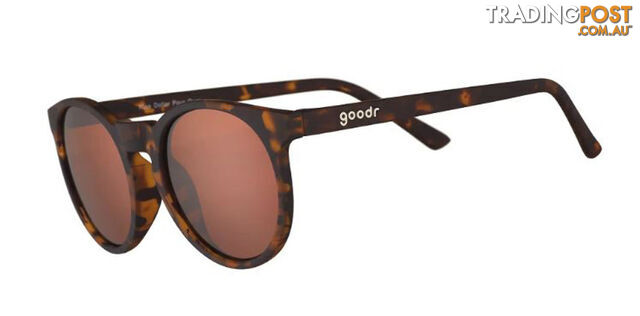 Goodr Circle G's Running Sunglasses - Nine Dollar Pour Over - CG-TR-BR1-NR