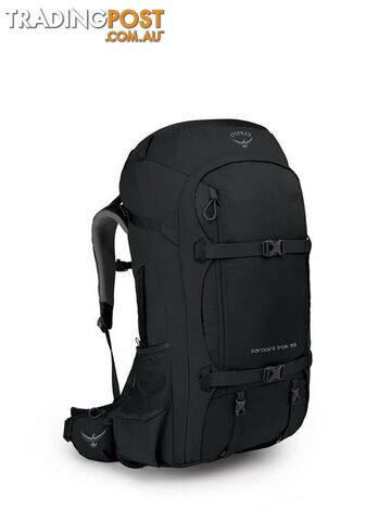 Osprey Farpoint Trek 55L Mens Travel Backpack - Black - OSP0836-Black