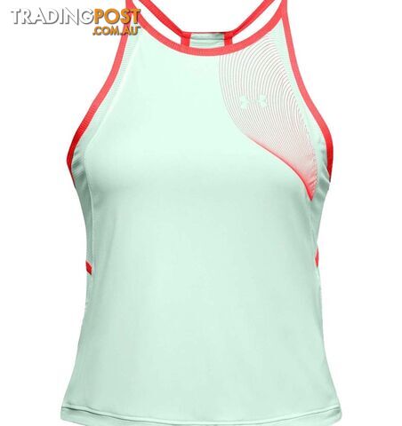 Under Armour Qualifier Iso-Chill Womens Running Tank - Seaglass...