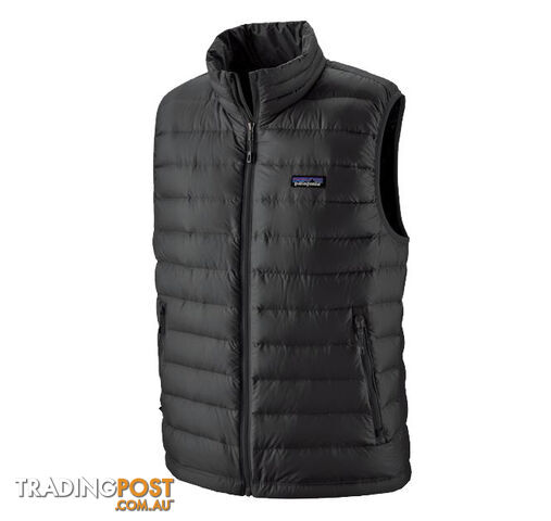 Patagonia Down Sweater Mens Insulated Vest - Black - S - 84622-BLK-S