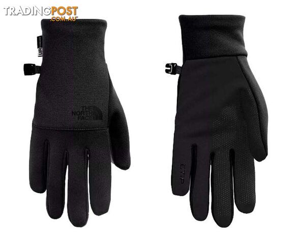 The North Face Etip Recycled Mens Fleece Gloves - TNF Black - L -...