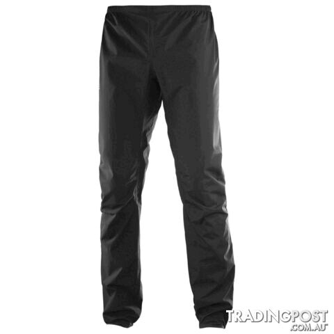 Salomon Bonatti Unisex Waterproof Pants - Black [Pant Size: XL] - 393925-XL