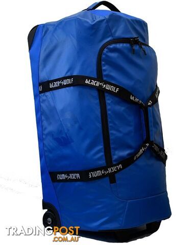 Black Wolf Adventure Pro Roller 60L Wheeled Travel Bag - Marine Blue -...
