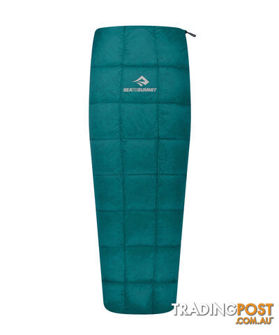 Sea to Summit Traveller 1 TrI Down Sleeping Bag - Large - Teal - ATR1-L