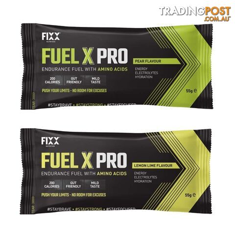 Fixx Nutrition Fuel X Pro Endurance Fuel Sachet - 55g - FXFXPBX55