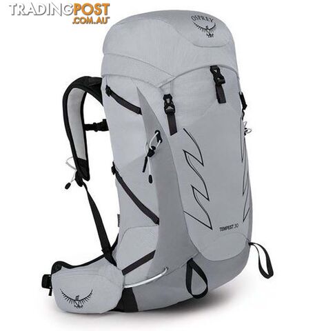 Osprey Tempest 30 Womens Hiking Backpack - Aluminum Grey - M/L -...