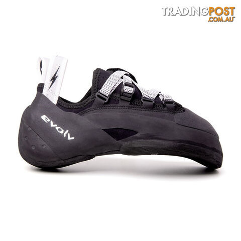 Evolv Phantom Unisex Climbing Shoes - Black - 8 - EVL03648