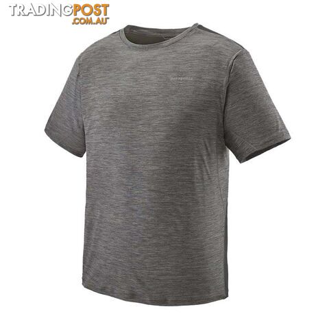 Patagonia Airchaser Mens Lightweight Running T-Shirt - Forge Grey - Feather Grey...