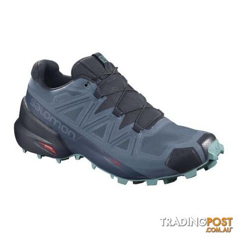 Salomon Speedcross 5 GTX Womens Trail Running Shoes - Copen Blue/Navy - 411175