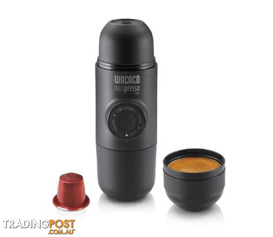 Wacaco Minipresso NS Portable Espresso Machine - Black - MPNS