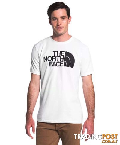 The North Face Half Dome Mens Short Sleeve Everyday Tee - TNF White - S -...