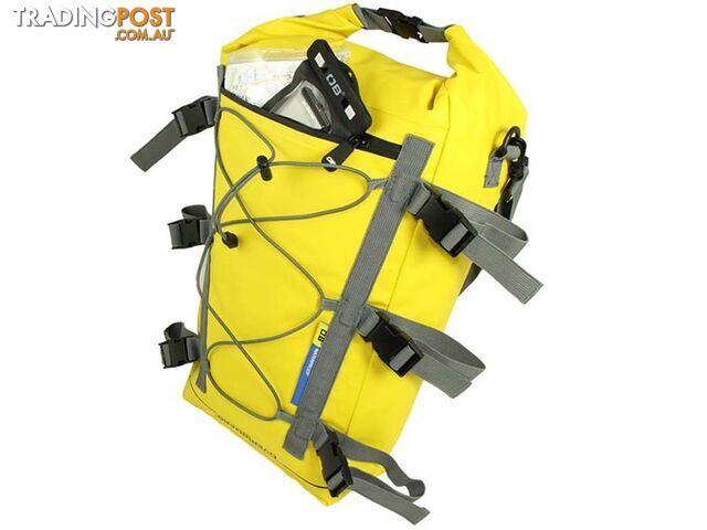 Overboard SUP/Kayak 20L Deck Dry Bag - Yellow - AOB1094Y