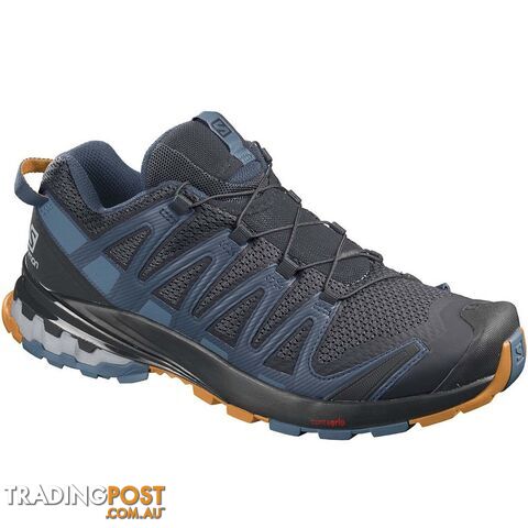 Salomon XA Pro 3D V8 Mens Trail Running Shoes - Night Sky/Dark Denim/Buttersco -...