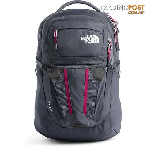 The North Face Recon Womens Everyday Backpack - Vanadis Grey/Dramatic Plum - NF0A3KV2T72