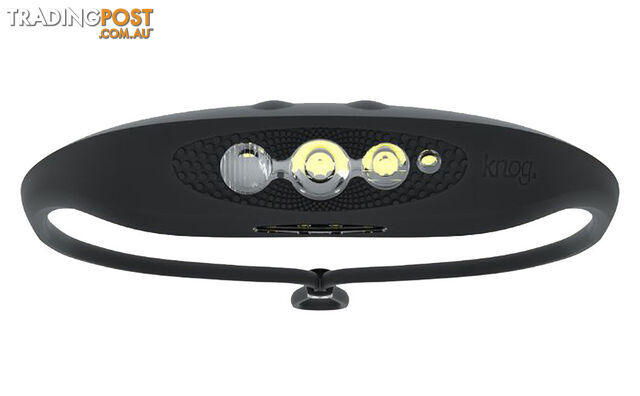 Knog Bilby 400 Lumen Lightweight Waterproof Headlamp - Black - 1620124001369