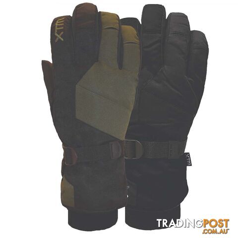 XTM Les Triomphe Mens Snow Gloves - Forest - S - BM009-FOR-S