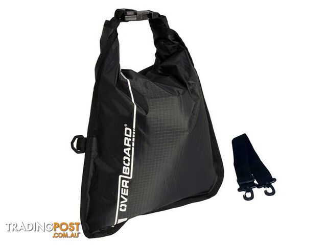 Overboard Dry Flat 5L Dry Bag - Black - AOB1002BLK